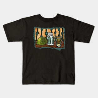 TEQUILA... SI!!! Kids T-Shirt